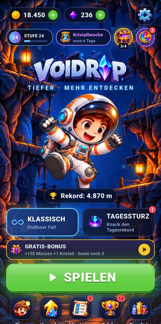 Startbildschirm