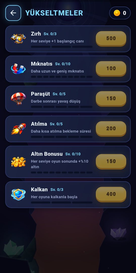 Yükseltmeler